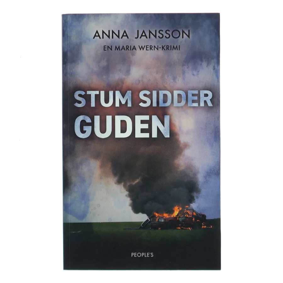 Stum sidder guden : kriminalroman af Anna Jansson (Bog)