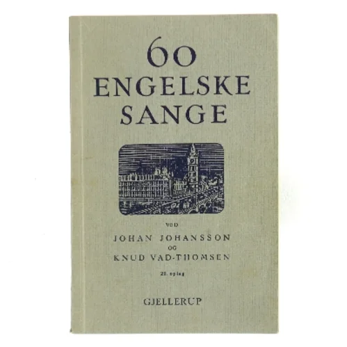 60 engelske sange (Bog)