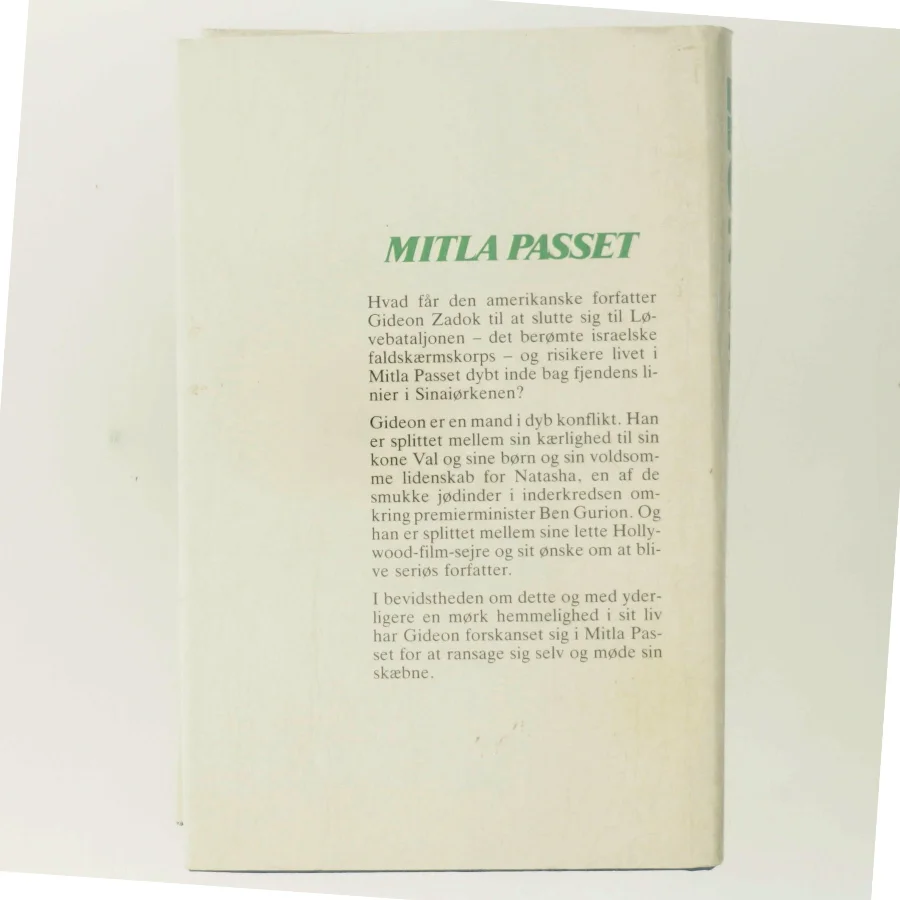 Mitla passet af Leon Uris (Bog)