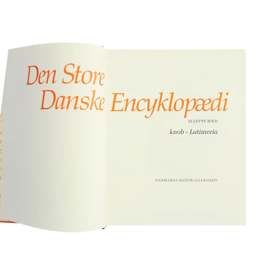 Den Store Danske Encyklopædi. 11. bind, knob - Latimeria af Den Store Danske Encyklopædi (Bog)