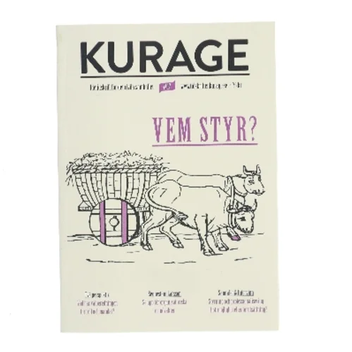 Kurage #17: Vem styr? af Redaktionen for tidskriften Kurage (Bog)