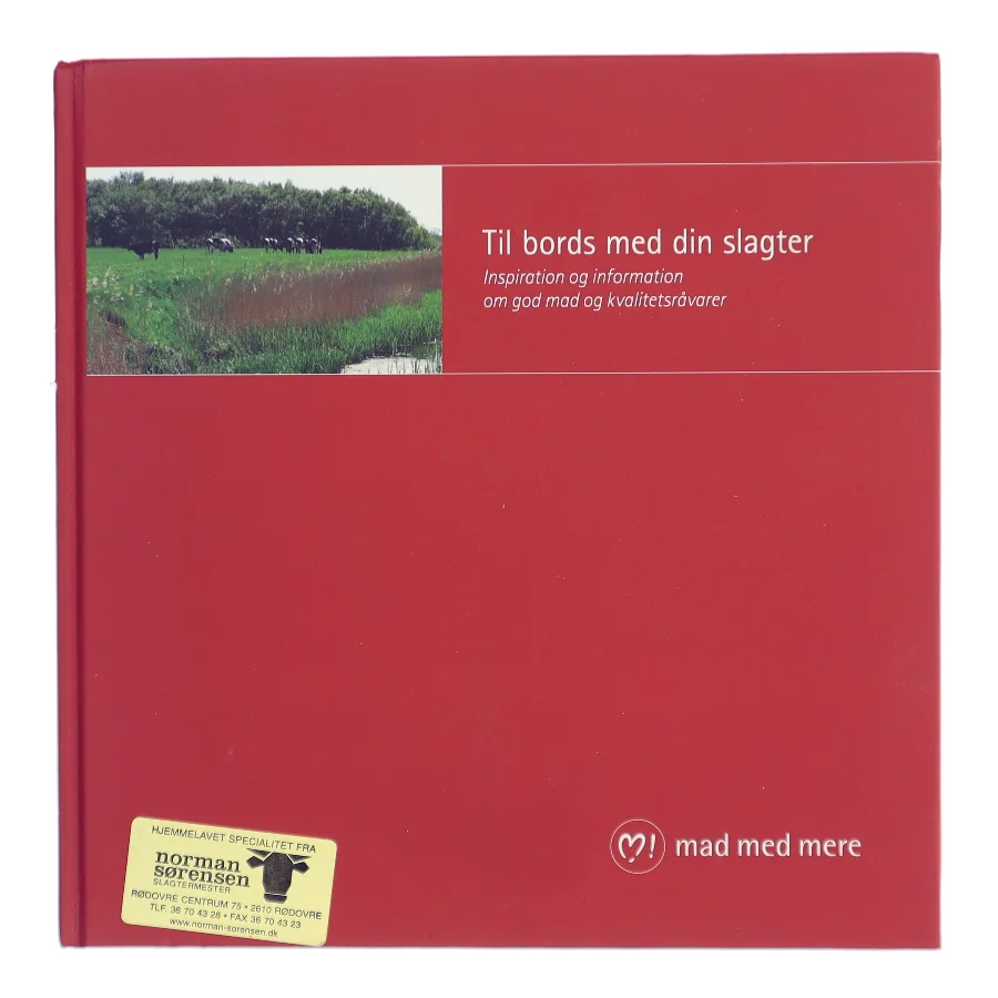 Til bords med din slagter af mad med mere (Bog)