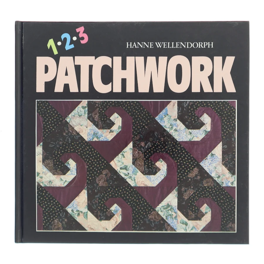1 2 3 Patchwork af Hanne Wellendorph (Bog)
