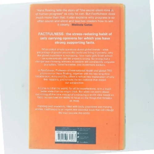 Factfulness : ten reasons we're wrong about the world – and why things are better than you think af Hans Rosling (f. 1948) (Bog)
