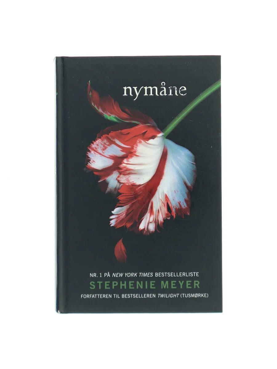 Forsiden af Nymåne (New Moon) af Stephenie Meyer