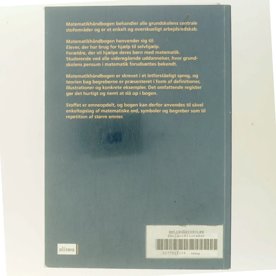 Matematik håndbogen af Susanne Damm (Bog)