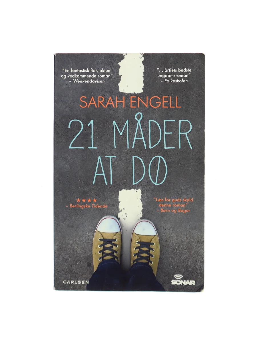 Forsiden af 21 måder at dø af Sarah Engell
