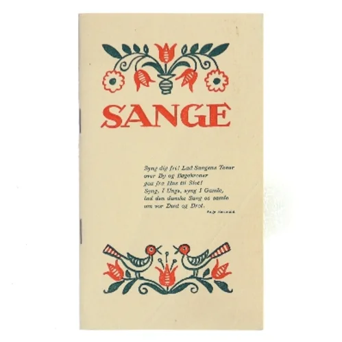 Sange af Ange Hermann (Bog)
