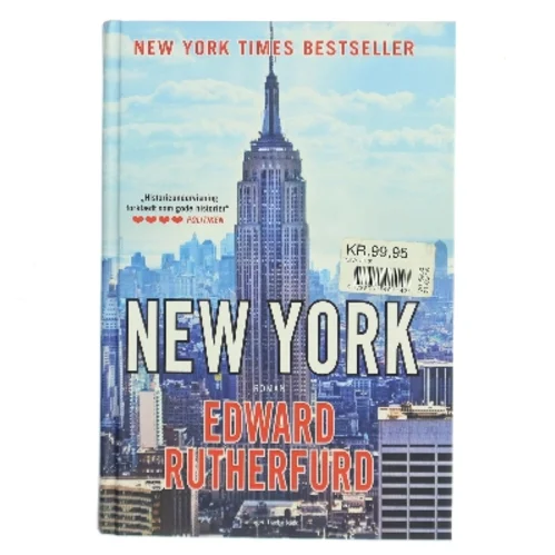 New York af Edward Rutherfurd (Bog)
