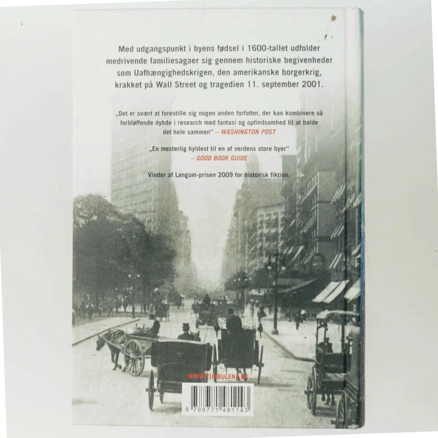 New York af Edward Rutherfurd (Bog)