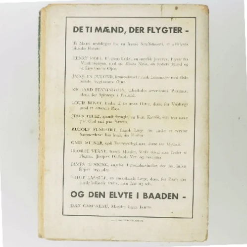 Den elvte i baaden af Richard Sale (Bog)