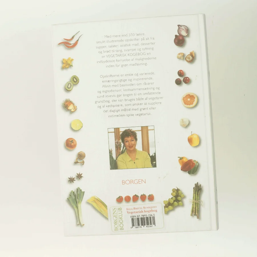 Vegetarisk kogebog : grundbog af Inga-Britta Sundqvist (Bog)