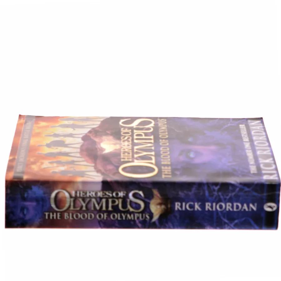 The blood of Olympus af Rick Riordan (Bog)