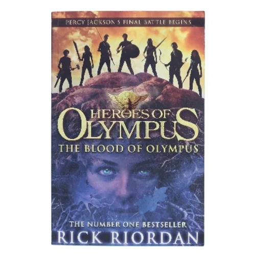 The blood of Olympus af Rick Riordan (Bog)