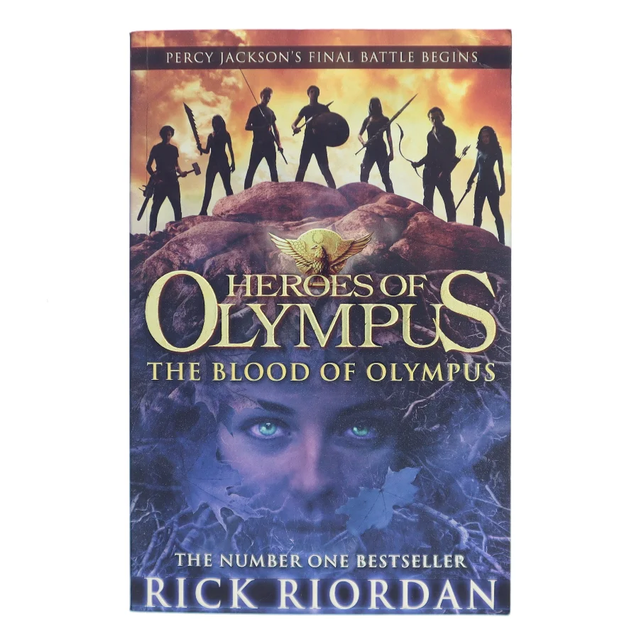 The blood of Olympus af Rick Riordan (Bog)