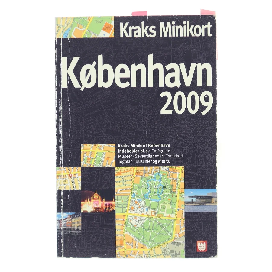 Kraks Minikort København 2009 af Kraks Forlag (Bog)