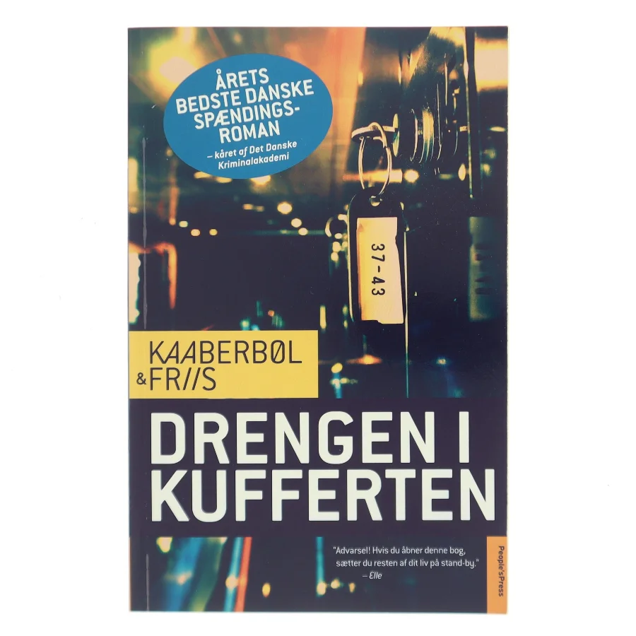 Drengen i kufferten : kriminalroman af Lene Kaaberbøl (Bog)