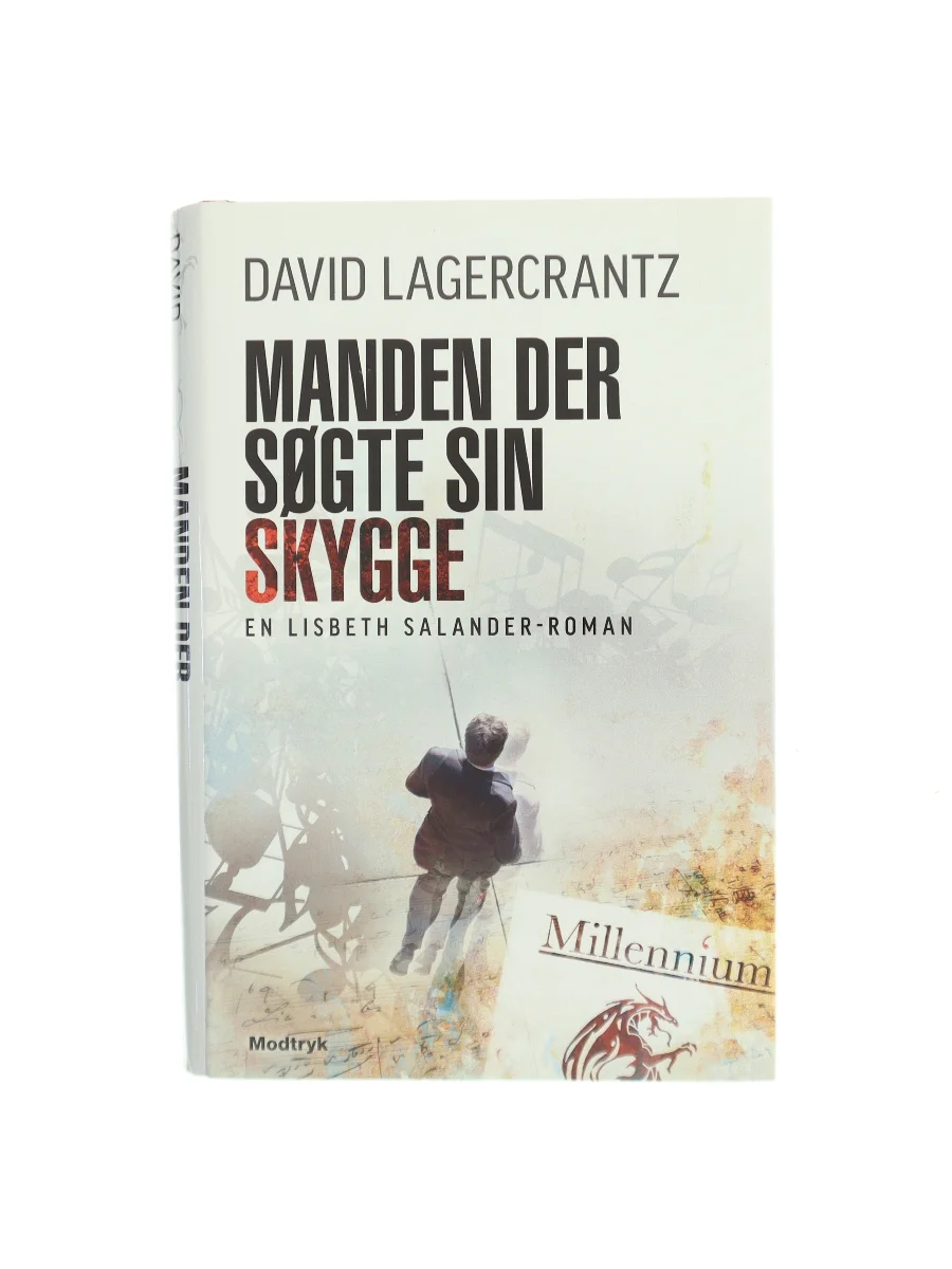 Forsiden af Manden der søgte sin skygge (Mannen som sökte sin skugga) af David Lagercrantz