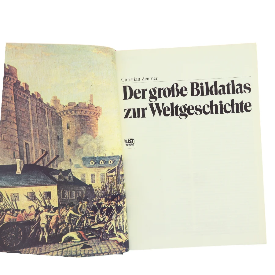 Der große Bildatlas zur Weltgeschichte af Christian Zentner (Bog)
