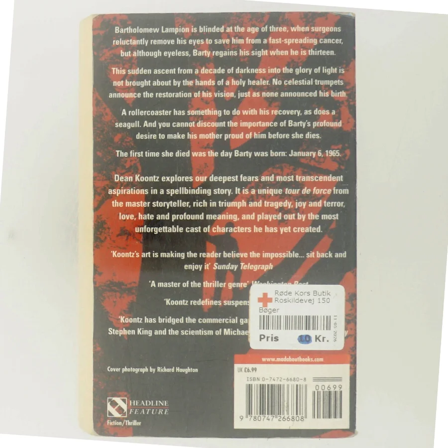 From the Corner of His Eye af Dean Koontz (Bog)