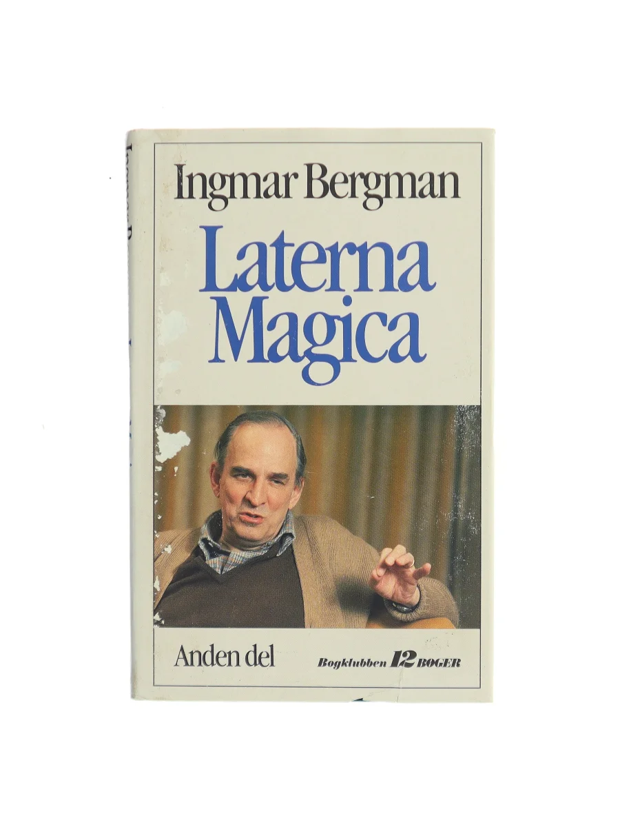 Forsiden af Laterna Magica. Anden del af Ingmar Bergman
