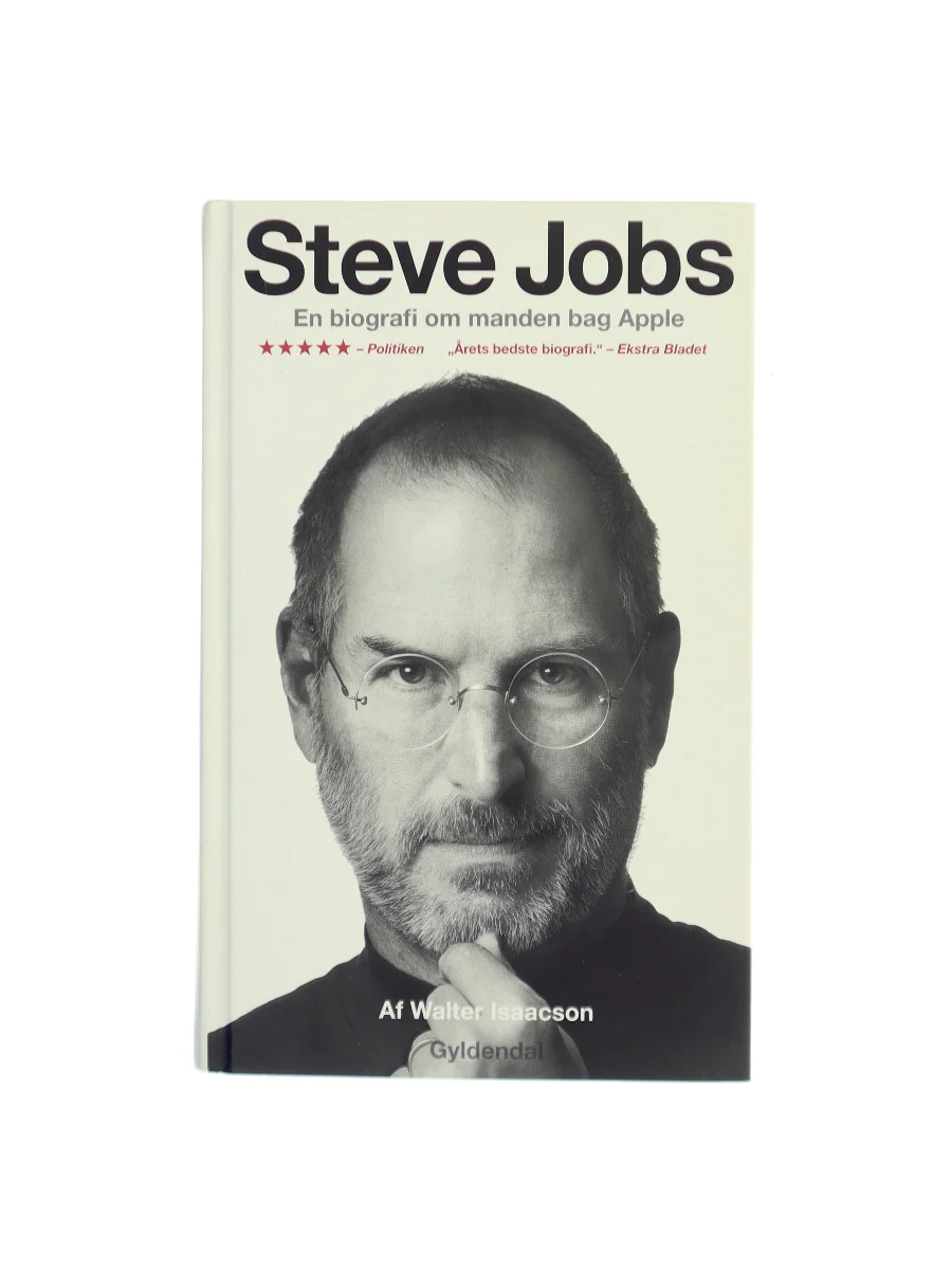 Forsiden af Steve Jobs : en biografi om manden bag Apple af Walter Isaacson