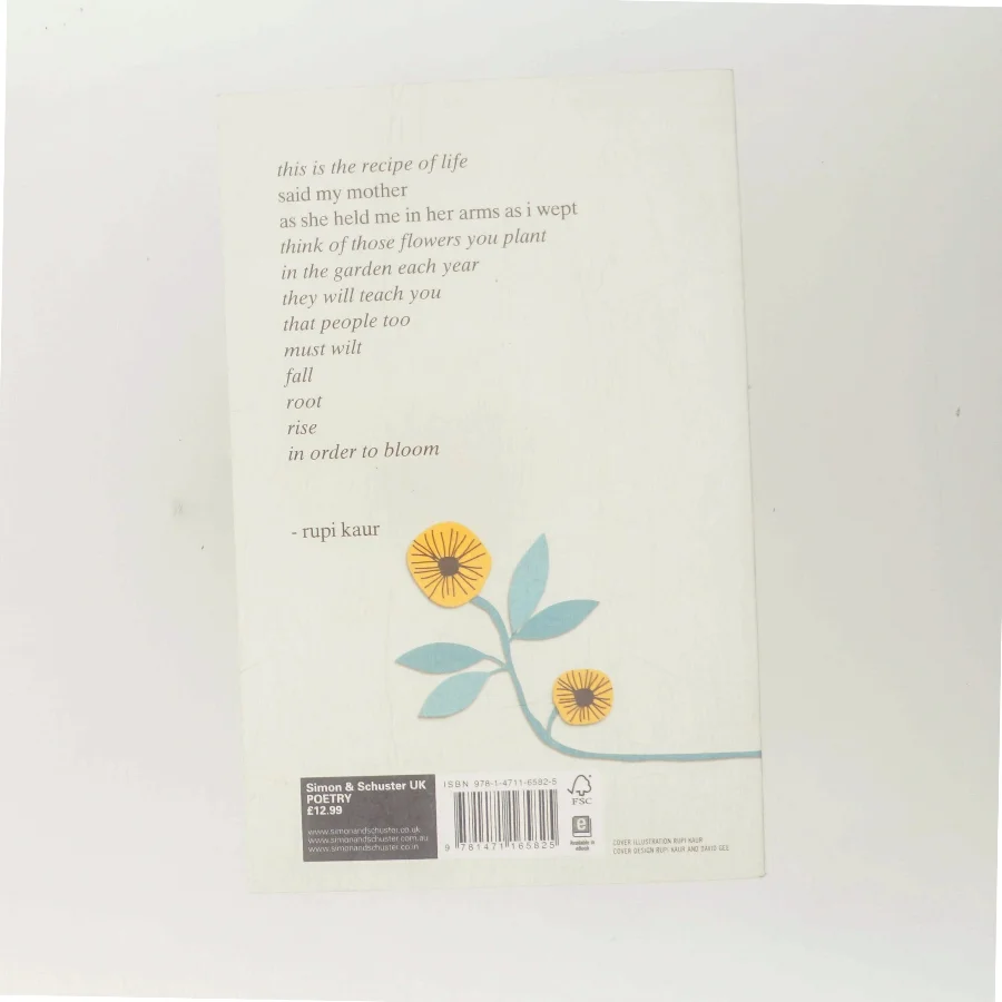 The sun and her flowers af Rupi Kaur (f. 1992) (Bog)