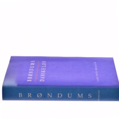 Brøndums danske lov af Maiken T. Derno (Bog)