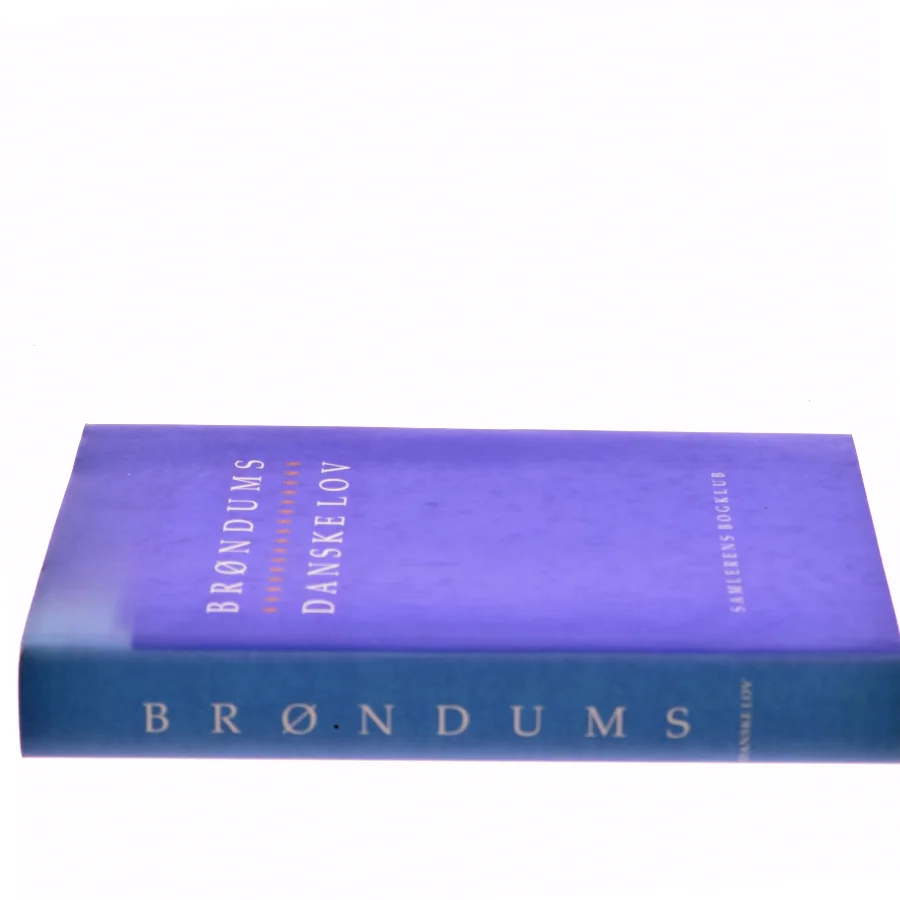 Brøndums danske lov af Maiken T. Derno (Bog)