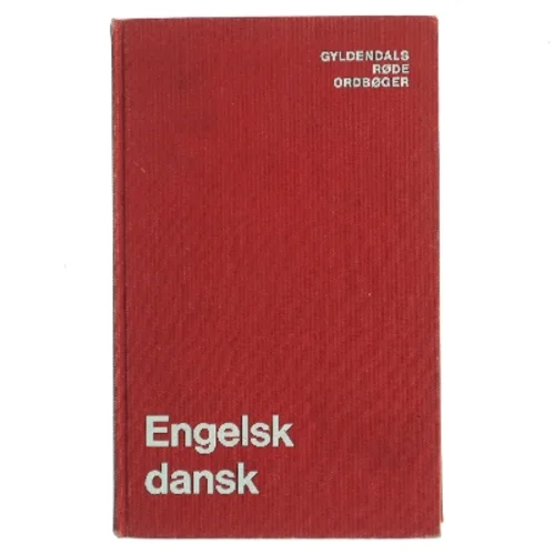 Engelsk-dansk Ordbog (Bog)