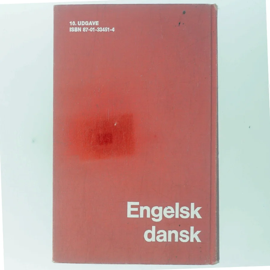Engelsk-dansk Ordbog (Bog)