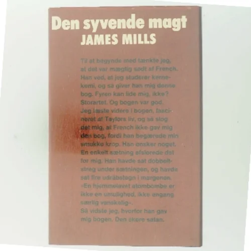 Den syvende magt af James Mills (Bog)