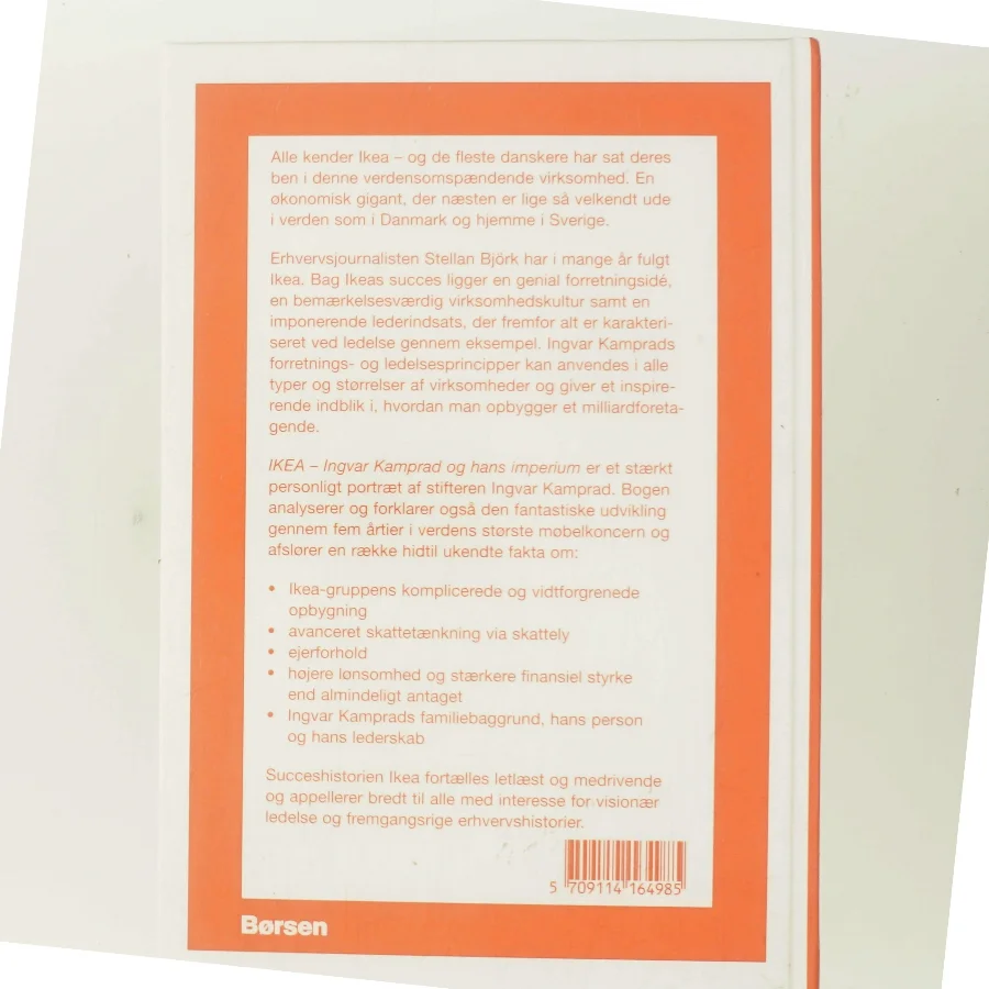 IKEA – Ingvar Kamprad og hans imperium af Stellan Björk (Bog)