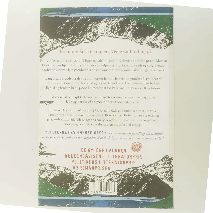 Profeterne i Evighedsfjorden : roman af Kim Leine (Bog)
