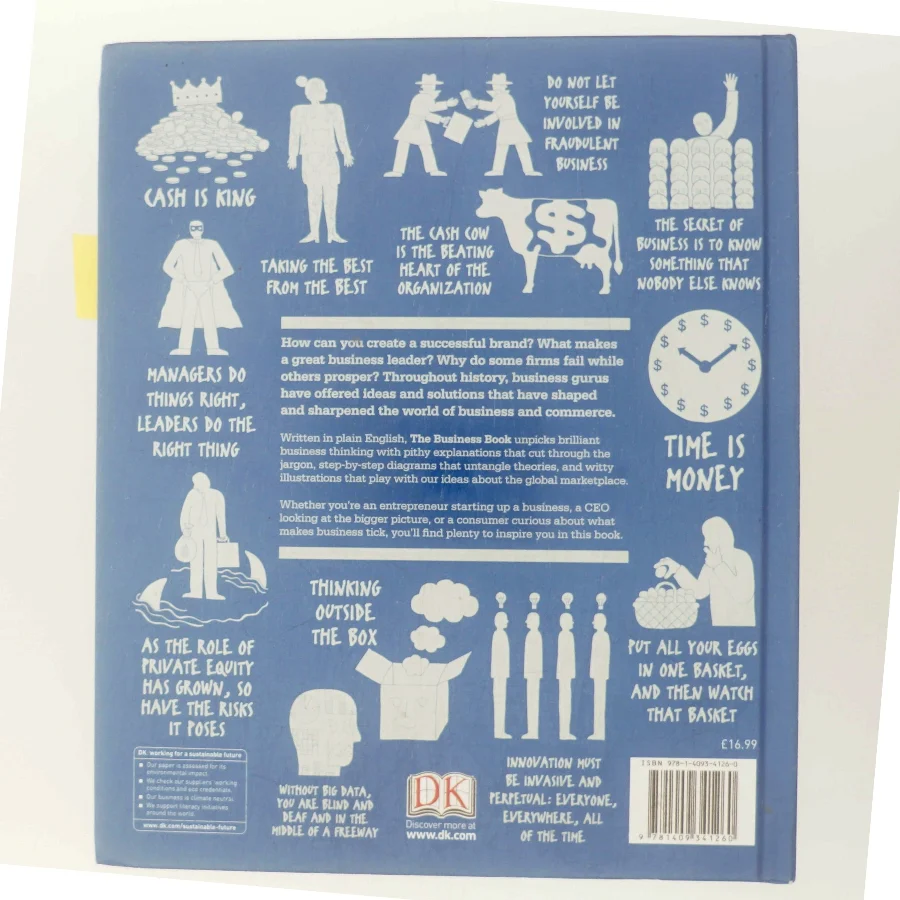 The business book : Big ideas simply explained af DK (Bog)