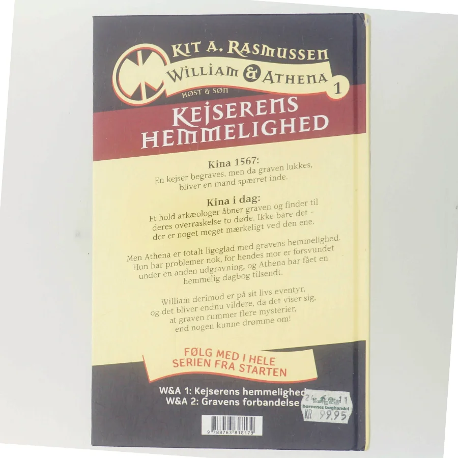 Kejserens hemmelighed af Kit A. Rasmussen (Bog)