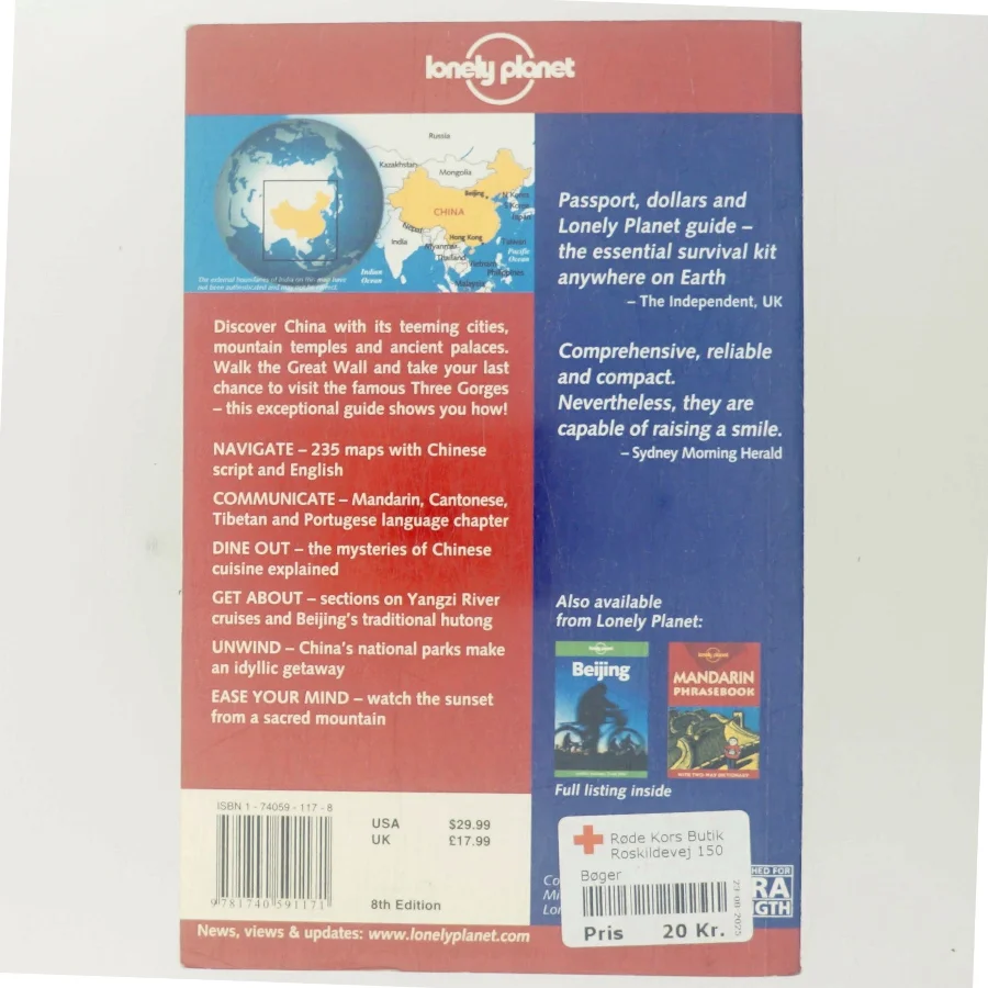 China af Lonely Planet (Bog)
