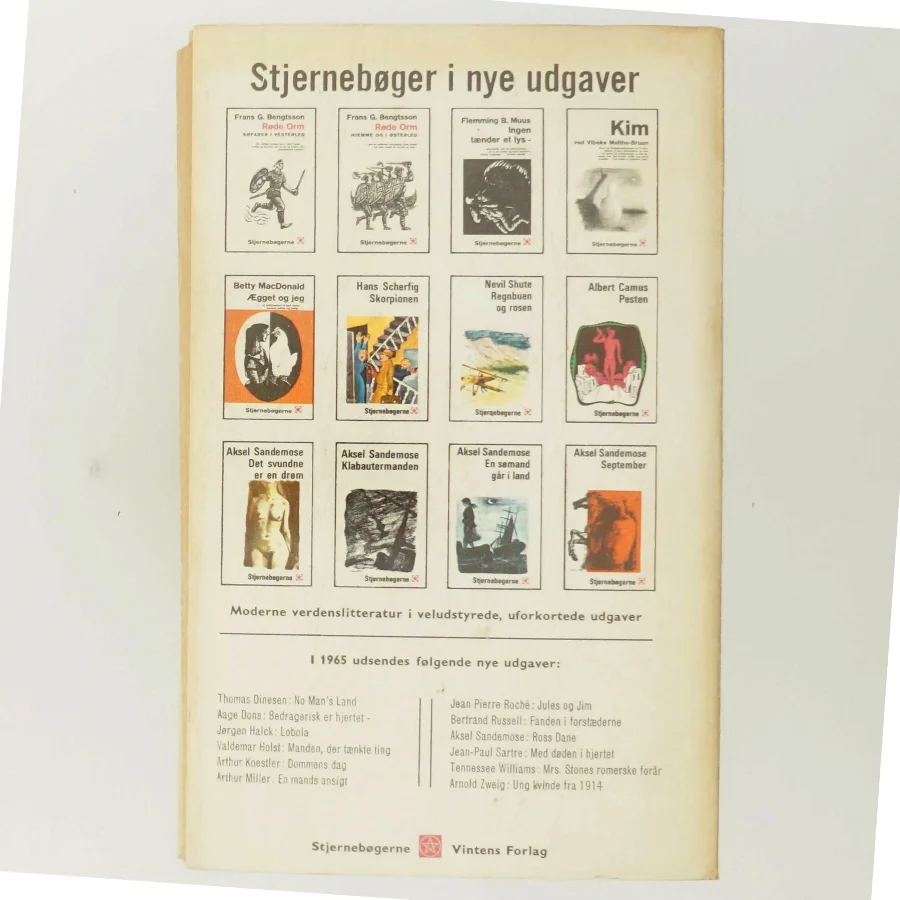 Klabautermanden af Aksel Sandemose (Bog)