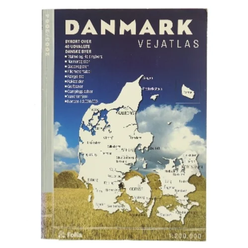 Danmark Vejatlas 2003/2004 af <Udfyld bogens forfattere> (Bog)