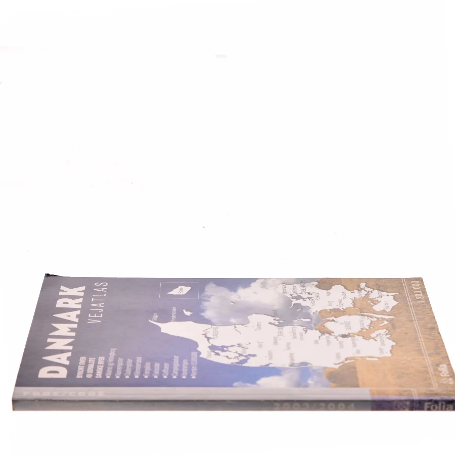 Danmark Vejatlas 2003/2004 af <Udfyld bogens forfattere> (Bog)
