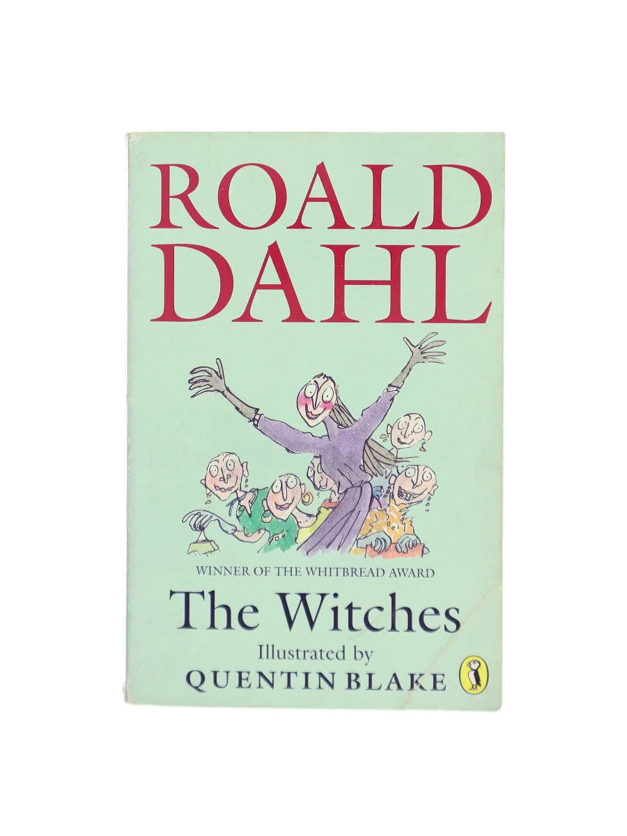 Forsiden af The witches af Roald Dahl