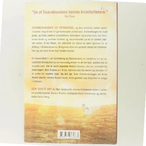Den sidste akt : kriminalroman af Mari Jungstedt (Bog)