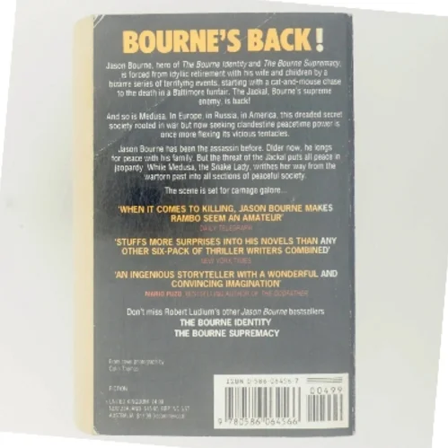 The Bourne ultimatum af Robert Ludlum (Bog)