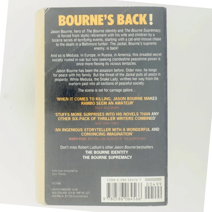 The Bourne ultimatum af Robert Ludlum (Bog)