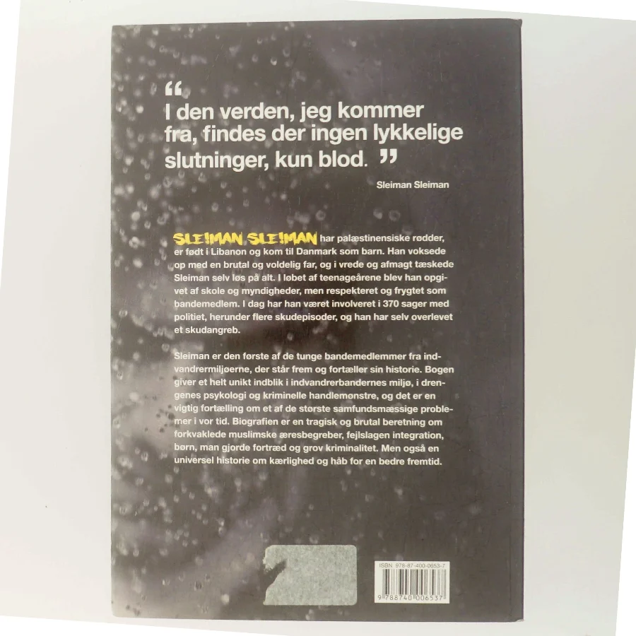 Men vi blev onde : Sleiman - et tidligere medlem af indvandrerbanden Bloodz af Olav Hergel (Bog)