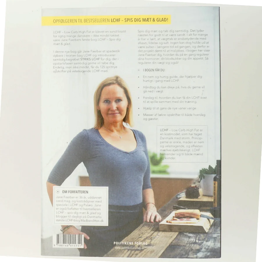 Mæt & slank med LCHF af Jane Faerber (Bog)