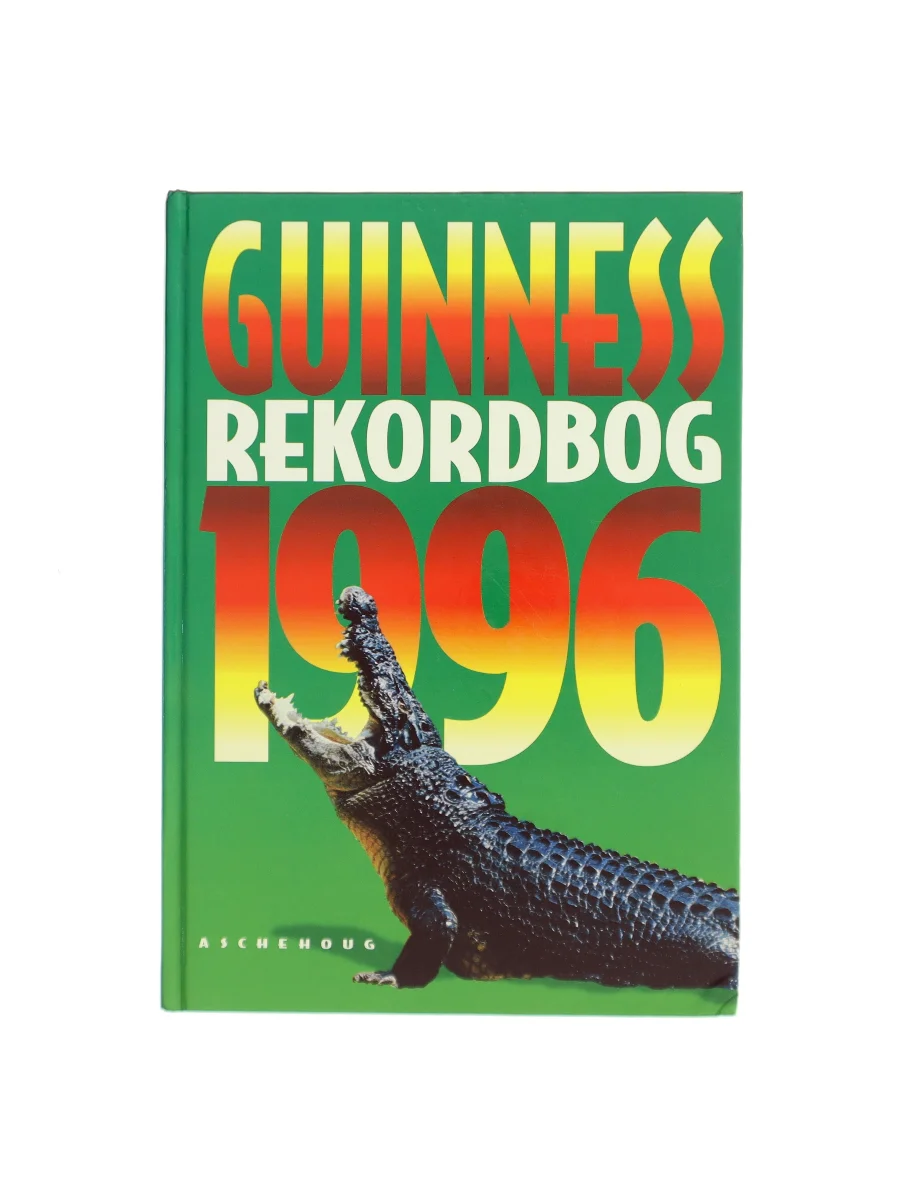 Forsiden af Guinness rekordbog 1996 af Guinness World Records