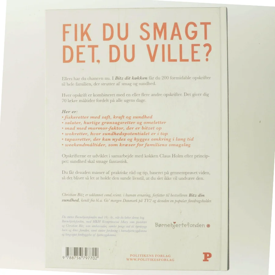 Bitz dit køkken : 200 retter der strutter af smag og sundhed af Christian Bitz (Bog)