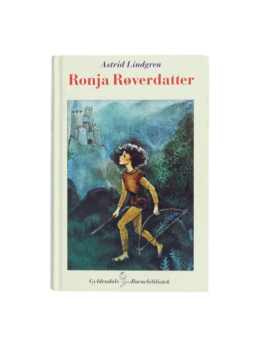 Forsiden af Ronja Røverdatter (Ronja rövardotter) af Astrid Lindgren