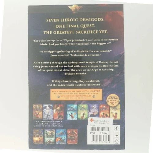 Heroes of Olympus: The Blood of Olympus af Rick Riordan (Bog)
